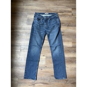 Signature Levi Strauss Straight Fit Blue Jeans